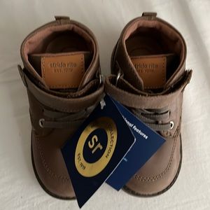 Stride Rite Brown Boot Toddler Boy 7.5 XW